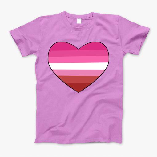Lesbian Heart T-Shirt