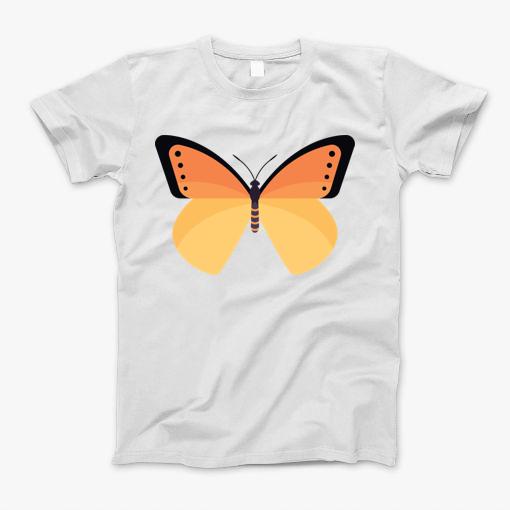 Butterfly Yellow T-Shirt