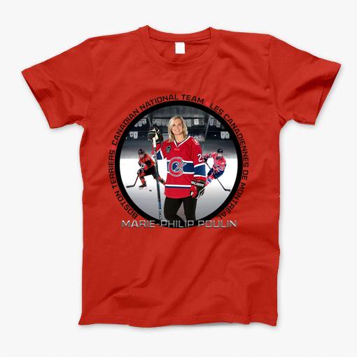 Marie-Philip Poulin Canada Hockey (Red) T-Shirt Marie-Philip Poulin Canada Hockey (Red) T-Shirt