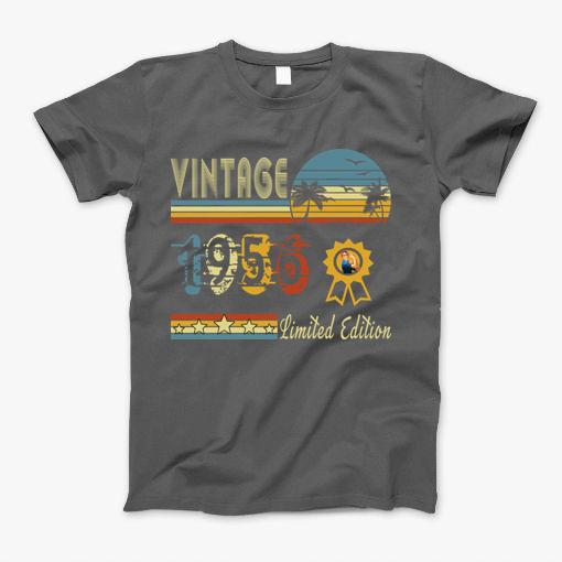 Vintage 1956 Limited Edition 64Th T-Shirt