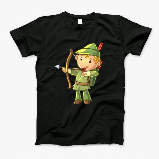 Robin Hood Robin Hood With Arrow T-Shirt Robin Hood Robin Hood With Arrow T-Shirt