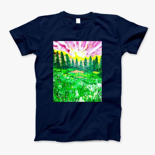 Oregon Mountain Sunset T-Shirt