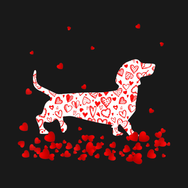 Funny Dachshund Valentines Day Gift Dog Dad Dog Mom T Shirt T-Shirt 1 » Cool Gifts for You - Mfamilygift Funny Dachshund Valentines Day Gift Dog Dad Dog Mom T Shirt T-Shirt 1