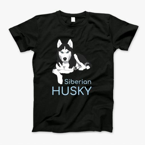 Cute Siberian Husky Dog Premium T Shirt T-Shirt