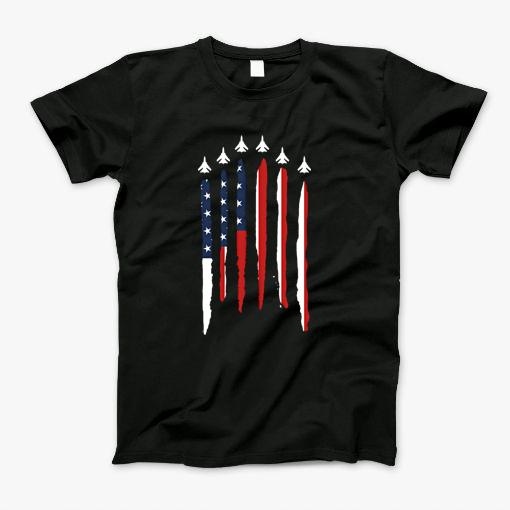 Americana Flag Shirt- Independence Day Shirt 4Th Of July Shirt T-Shirt