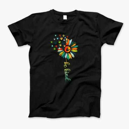 Sign Language Daisy Be Kind T-Shirt