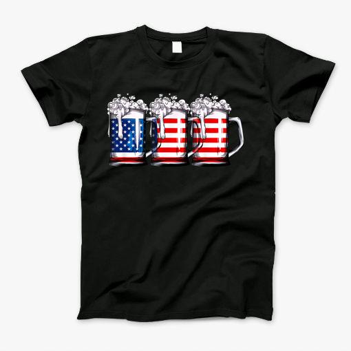 American Flag Video Game Gift Boys T-Shirt
