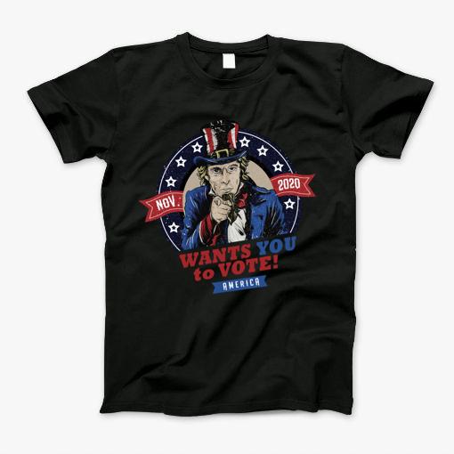 Uncle Sam Wants You To Vote For America 2020 Election America T-Shirt Uncle Sam Wants You To Vote For America 2020 Election America T-Shirt