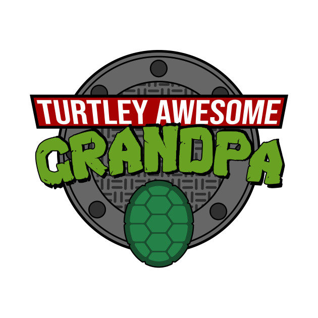 Turtley Awesome Grandpa T-Shirt 1 » Cool Gifts for You - Mfamilygift Turtley Awesome Grandpa T-Shirt 1