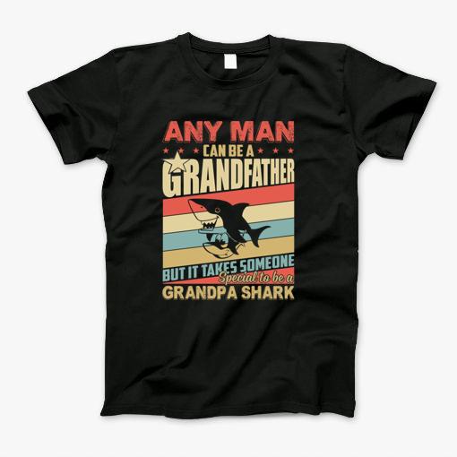 It Takes Someone Special To Be A Grandpa Shark T-Shirt