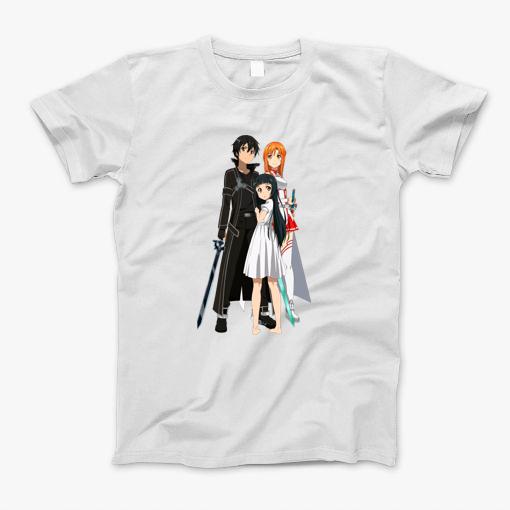 Sao Kirito Asuna Art T-Shirt
