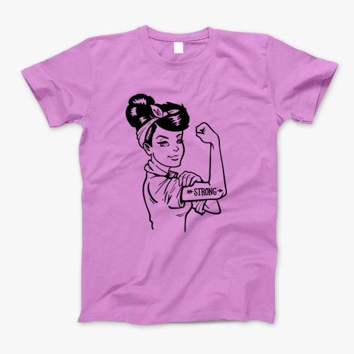 Rosie Strong White Woman T-Shirt