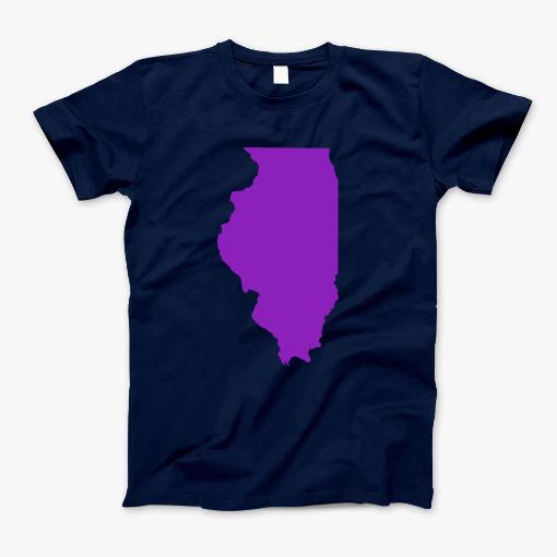 Illinois Purple T-Shirt Illinois Purple T-Shirt