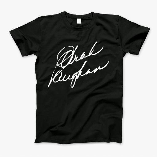 Sarah Vaughans Signature White On Black T-Shirt Sarah Vaughans Signature White On Black T-Shirt
