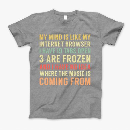 Browser Confused Verpeut Funny Gift Shirt T-Shirt Browser Confused Verpeut Funny Gift Shirt T-Shirt