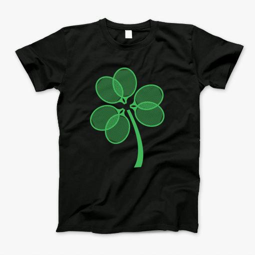 Tennis Squad Shamrock Irish Sports Lovers St. Patricks Day T-Shirt