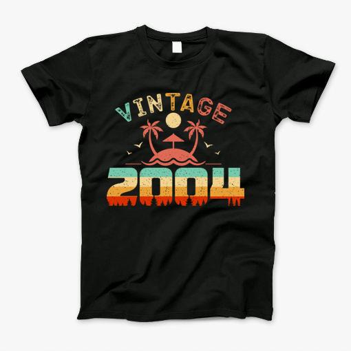 Vintage 2004 Cool Birthday Gift Idea T-Shirt