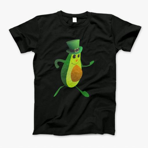 Funny Avocado Saint Patricks Day Fathers Day T-Shirt