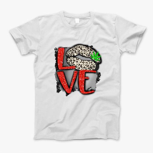 Lip Love Cannabis T-Shirt Lip Love Cannabis T-Shirt