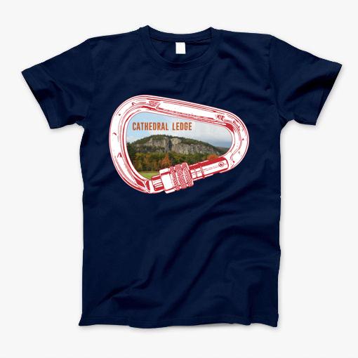 Cathedral Ledge Climbing Carabiner T-Shirt Cathedral Ledge Climbing Carabiner T-Shirt