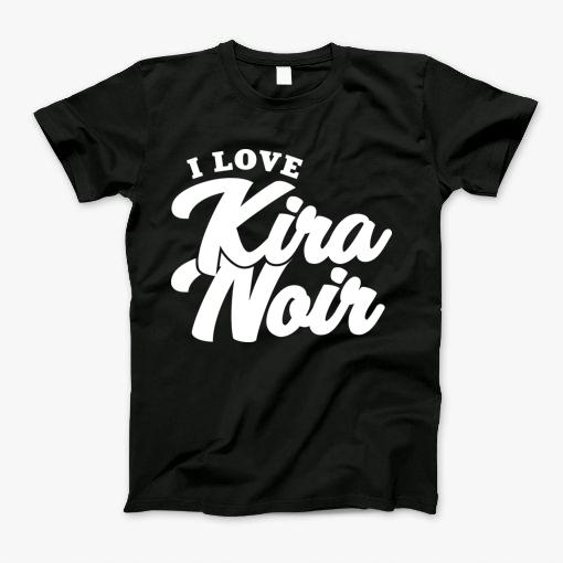 I Love Kira Noir T-Shirt