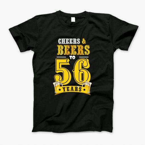 50Th Birthday Beer Lover Cheers And Beers To 50 Years _56 T-Shirt