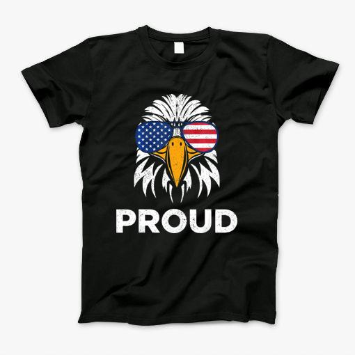 4Th Of July Patriotic Eagleamerican Flag Glasses Us T-Shirt 4Th Of July Patriotic Eagleamerican Flag Glasses Us T-Shirt