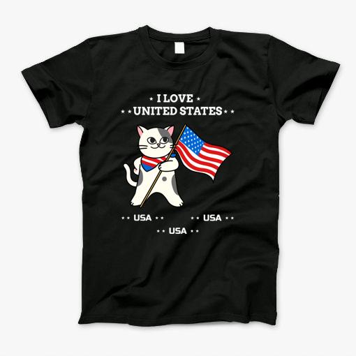 I Love United States T-Shirt