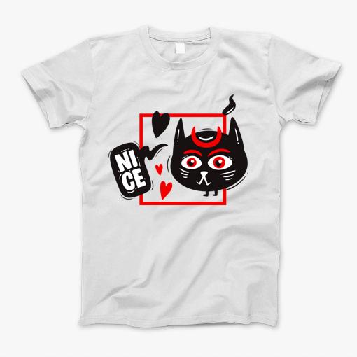 Black Kitten T-Shirt Black Kitten T-Shirt