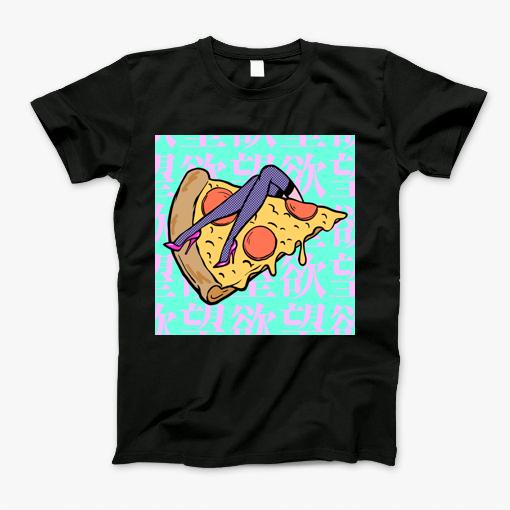 Pizza Heaven Girl With High Heel T-Shirt