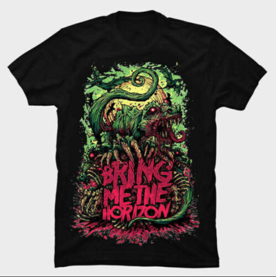 Bring Me The Horizon Devil Dinosaur Men T-Shirt