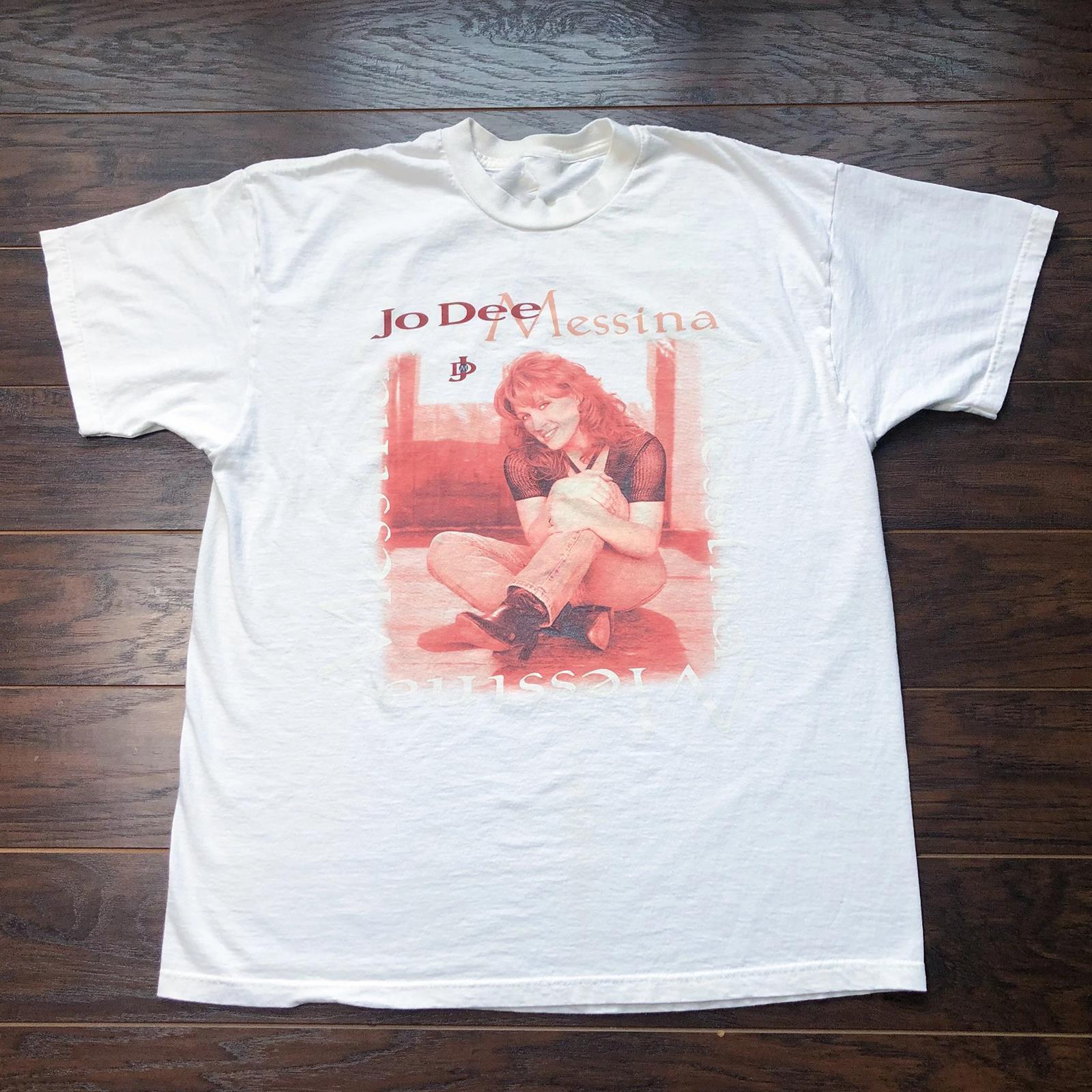 1998 Vintage Western Jo Dee Messina Shirt Mens White Unisex S-3Xl Fastship 1998 Vintage Western Jo Dee Messina Shirt Mens White Unisex S-3Xl Fastship