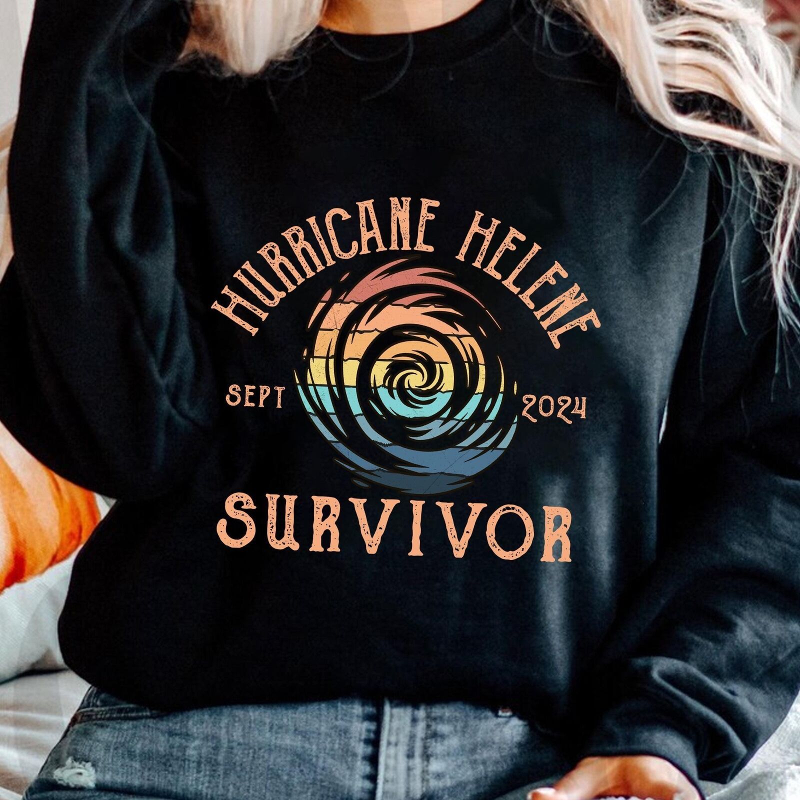 Hurricane Helene Survivor Shirt I Survived The Storm Tee Florida Hurricane H