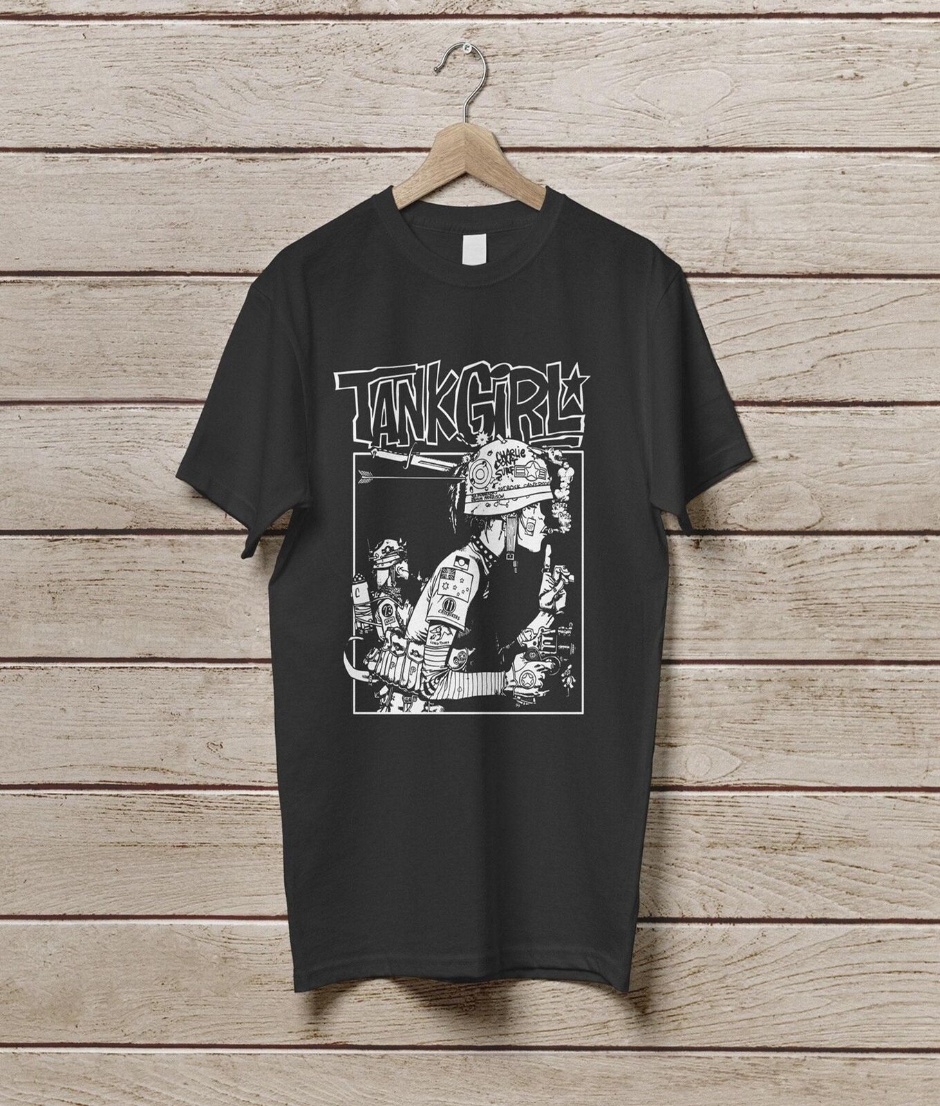 Tank Girl Tee Retro T Shirt Vintage Tee Retro Cool Vintage Unisex T-Shirt Gi