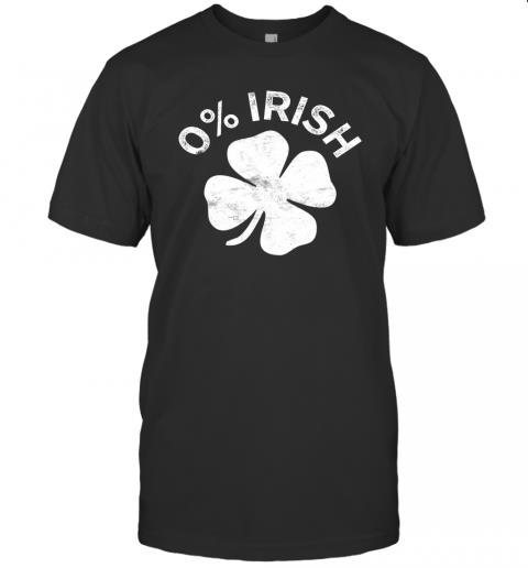 0% Irish Vintage Saint Patrick Day Gift