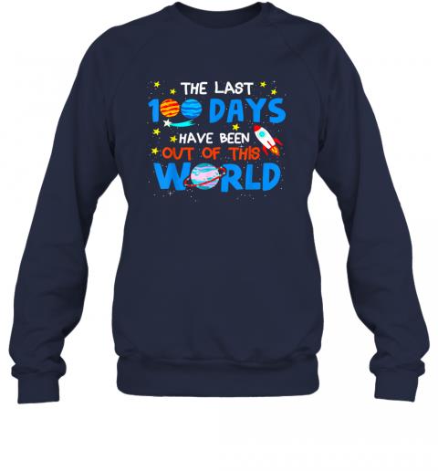 100 Days Of School Boys Outer Space Astronaut Planets Rocket T Shirt 4 » Cool Gifts for You - Mfamilygift 100 Days Of School Boys Outer Space Astronaut Planets Rocket T Shirt 4