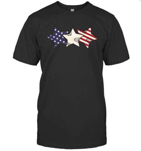 3 Stars Usa Independence Day 4th Of July Patriotic