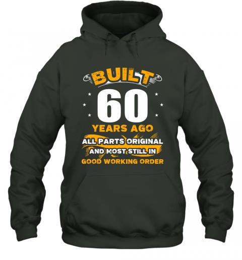 60th Birthday Gifts Built 60 Years Ago Funny Vintage TZ2 T Shirt 2 » Cool Gifts for You - Mfamilygift 60th Birthday Gifts Built 60 Years Ago Funny Vintage TZ2 T Shirt 2