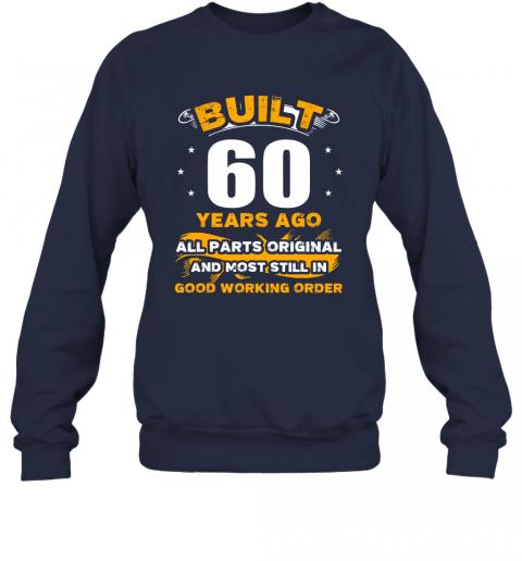 60th Birthday Gifts Built 60 Years Ago Funny Vintage TZ2 T Shirt 4 » Cool Gifts for You - Mfamilygift 60th Birthday Gifts Built 60 Years Ago Funny Vintage TZ2 T Shirt 4