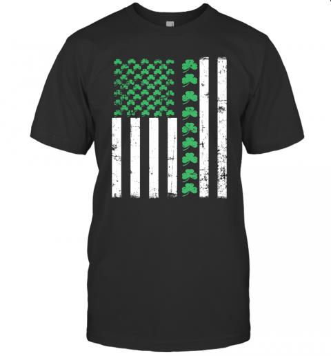 American Flag St Patricks Day Vintage Irish Lucky