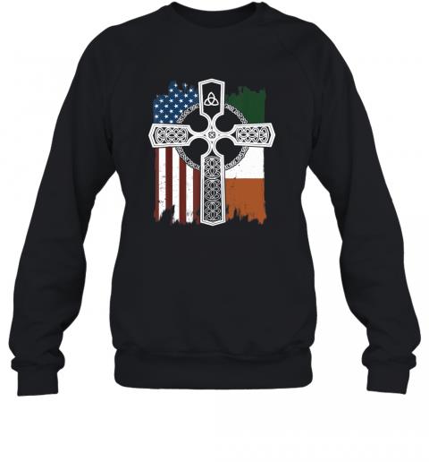 American Irish Flag With Celtic Cross St Patricks 3 » Cool Gifts for You - Mfamilygift American Irish Flag With Celtic Cross St Patricks 3