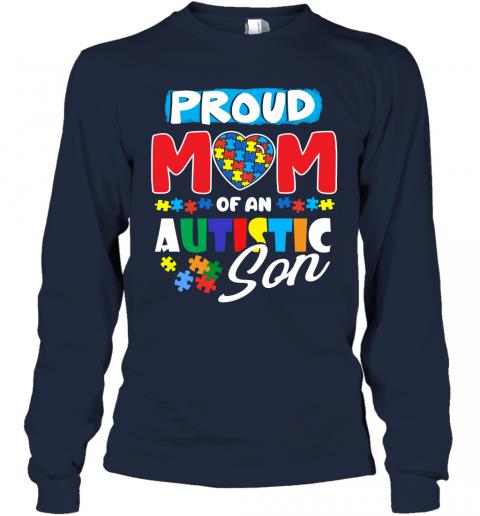 Autism Awareness Shirt Proud Mom Of An Autistic Son 3 » Cool Gifts for You - Mfamilygift Autism Awareness Shirt Proud Mom Of An Autistic Son 3