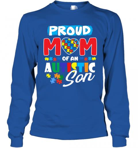 Autism Awareness Shirt Proud Mom Of An Autistic Son 4 » Cool Gifts for You - Mfamilygift Autism Awareness Shirt Proud Mom Of An Autistic Son 4