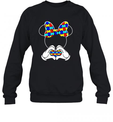 Autism Mickey Mouse Head Bow Tie Puzzle Autism Awareness Day 3 » Cool Gifts for You - Mfamilygift Autism Mickey Mouse Head Bow Tie Puzzle Autism Awareness Day 3