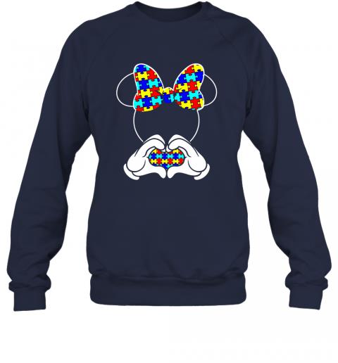 Autism Mickey Mouse Head Bow Tie Puzzle Autism Awareness Day 4 » Cool Gifts for You - Mfamilygift Autism Mickey Mouse Head Bow Tie Puzzle Autism Awareness Day 4