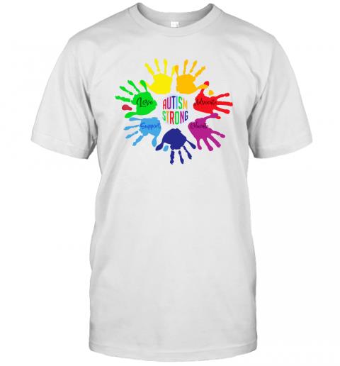 Autism Strong Hands  Autism Awareness Day Gift