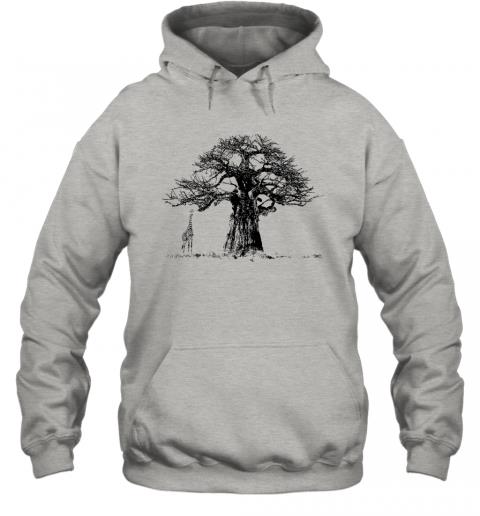 Baobab Tree and Giraffe African Wildlife 2 » Cool Gifts for You - Mfamilygift Baobab Tree and Giraffe African Wildlife 2
