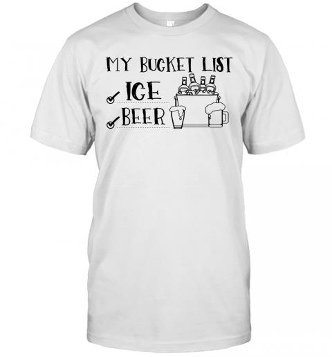 Bucket List Beer Ice Funny Beach Party