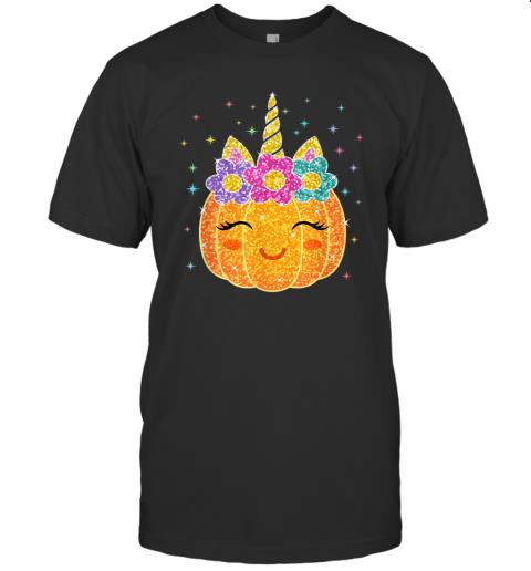 Cute Unicorn Pumpkin Halloween Thanksgiving T Shirt Cute Unicorn Pumpkin Halloween Thanksgiving T Shirt
