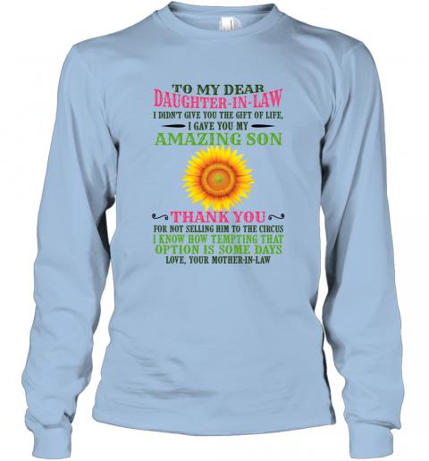 Daughter And Mother In Law Sunflower Long Sleeve 3 » Cool Gifts for You - Mfamilygift Daughter And Mother In Law Sunflower Long Sleeve 3
